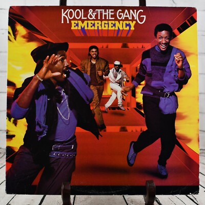 Kool & The Gang   Emergency - 12'' Vinyl - De-Lite Records - 1984 (VG/VG)