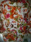 SOUTHERN LADY Women's SIZE 10 Cotton- FLORAL jacket button up front pockets — photo 2