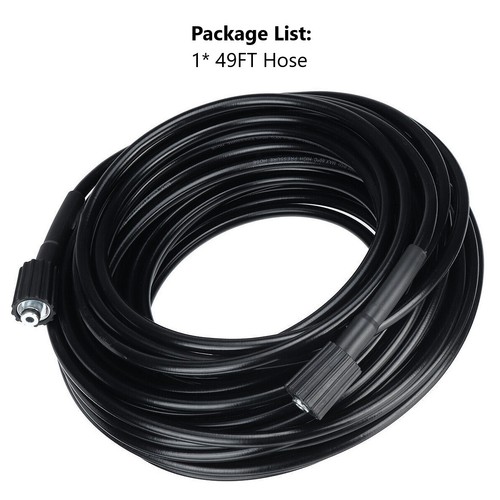 High Pressure Car Power Washer Gun Spray Long Wand Lance Hose 5 Nozzles M22 14mm - Picture 18 of 20