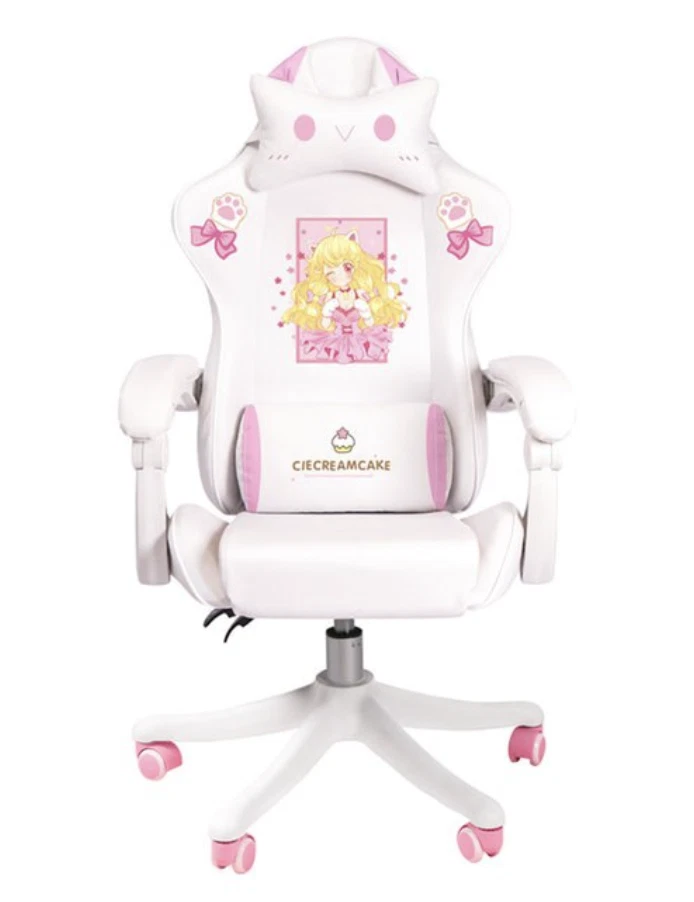 CUTE ANIME GIRL Gaming Chair HOME OFFICE COMFORT COMPUTER