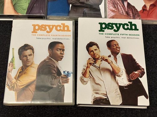 Psych TV Series Complete Season 1-5 DVD Lot 1 2 3 4 and 5 - Picture 4 of 11