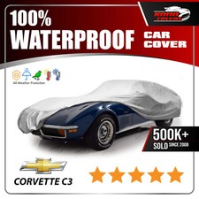 Chevy Corvette Convertible 1968-1972 Car Cover - 100 Waterproof 100 Breathable Chevy Corvette Convertible 1968-1972 Car Cover - 100 Waterproof 100 Breathable