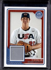 2023 USA Stars & Stripes #USAM-CB Chase Bentley Jersey #/250