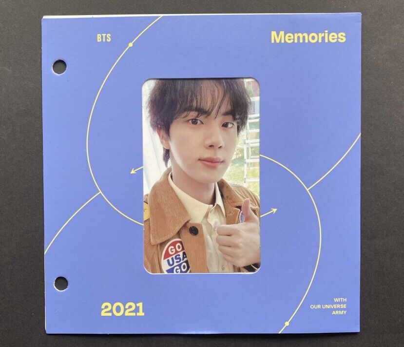 bts memories 2021 ランダム トレカ JIN ソクジン-connectedremag.com