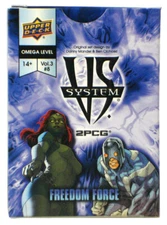 Upper Deck Vs System 2PCG Marvel Freedom Force Expansion UD New
