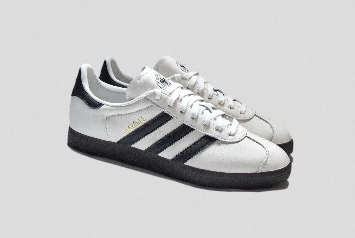 ★ADIDAS★Adidas Gazelle Germany White / Black★関税込★ ADIDAS GAZELLE DFB WHITE/BLACK/BROWN SIZES 8.5 9 9.5 10 10.5
