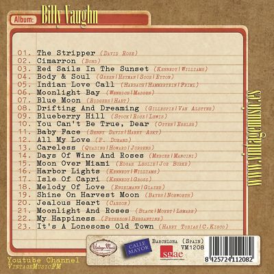 BILLY VAUGHN CD Vintage Dance Orchestra / Orchestral Lounge , The
