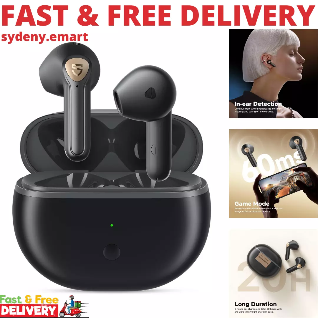 Air3 Half In Ear True Delicate Wireless Earbuds - SOUNDPEATS