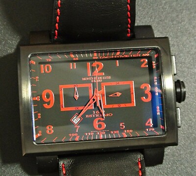 Montres De Luxe Milano Men's Estremo 16:9 Brand New Chrono w/Date-List $1,675.00
