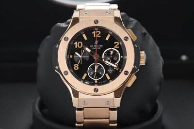 Hublot Big Bang Rose Gold on Bracelet Brick Arabic 44mm