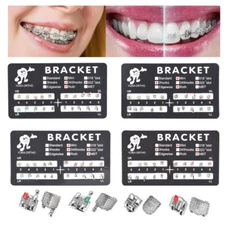 Dental Orthodontic Braces Metal Brackets Mini Roth MBT 022 Slot 3 4 5 Hooks