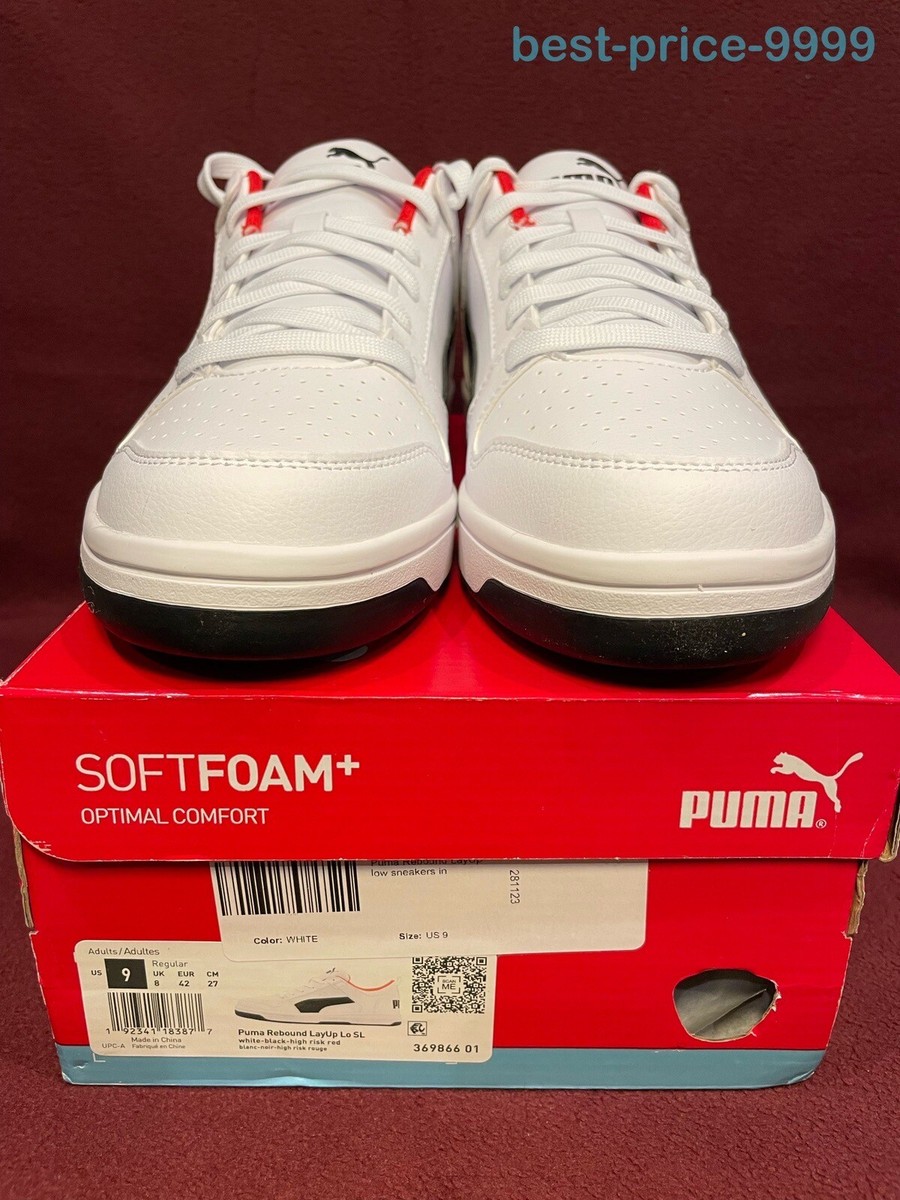 PUMA Rebound LayUp Low-top sneaker Leather Shoes - New with box | eBay