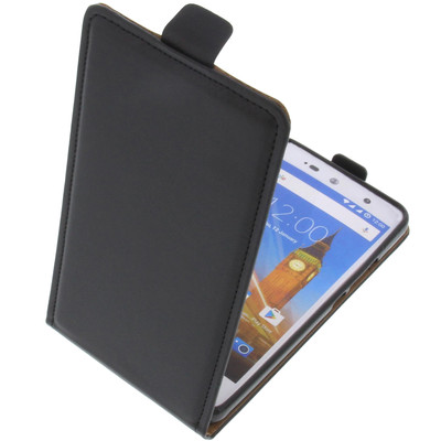 Tasche für Wileyfox Swift 2X FlipStyle Handytasche Schutzhülle Flip Case Schwarz