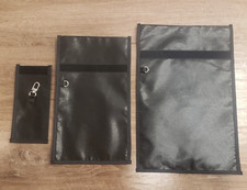 Three Faraday Bags for Ipad, Phone  ID Blockers