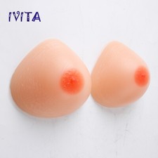 Silicone Crossdresser Breast Forms C Cup Transgender Fake Boobs Bras Enhancer