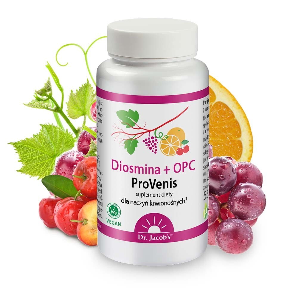 Dr. Jacob's Diosmin + OPC ProVenis for Blood Vessels 55g / 1.9oz