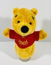 Winnie The Pooh Hand Puppet Stuffed Bear Plush Mattel 9 Gift Toy Vintage Disney