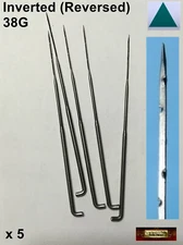 M00710x5 MOREZMORE 5 Felting Needles 38G MEDIUM INVERTED REVERSED for Dry Needle