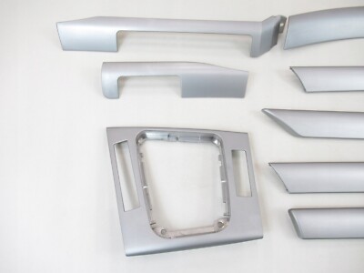 BMW 3 E46 Silver Interior Trim Kit Center Console Panel