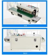 Auto Continous Band Sealer Machine PVC PP Heat Sealer 110V  Fr-770