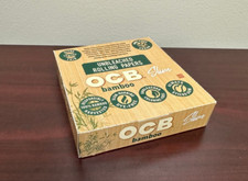 OCB BAMBOO Slim Cigarette Rolling Paper 24ct -Full Box Papers
