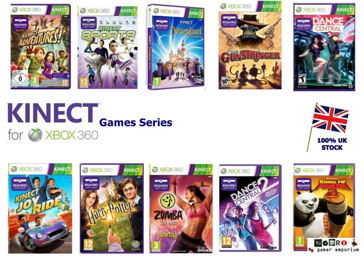 XBox 360 Kinect Games - Multi listings Adventures Dance Central Sports etc  X360