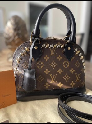 Louis Vuitton Monogram Metal Stones Alma PM