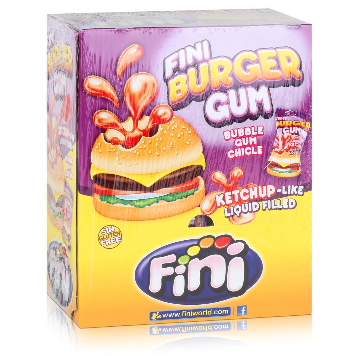Tri Fini Burger Gum Kaugummis 200 Stück in der Box