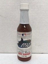 RARE Tampa Bay Devil Rays MLB FULL Hot Sauce Bottle Factory Sealed Unique