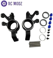 Hot Racing XMX2101 Traxxas X-Maxx Aluminum Steering Blocks W/ Hd Bearing Support