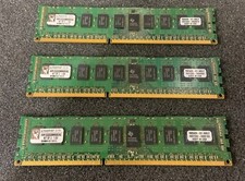 Kingston 6GB 3x2GB DDR3 1333 ECC Server RAM Kit KVR1333D3D8R9SK3/6G