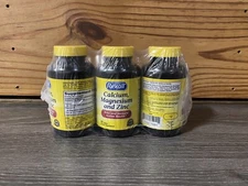 Rexall Calcium Magnesium and Zinc Multimineral 3pk 180 Caplets EXP:6/26 Sealed