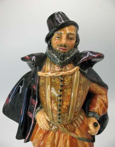 Royal Doulton Figurine Sir Walter Raleigh HN 2015 Excellent (1948-1955) 11-1/2" - Bild 6 von 8