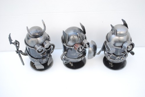 Minion Super Hero Thor Captain America Loki Scrap Metal Sculpture, Gift for Mom - Picture 5 of 11