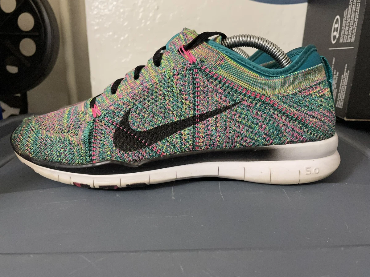 NIKE Free TR Flyknit 718785 300 Women s Running Shoes Size 9.5