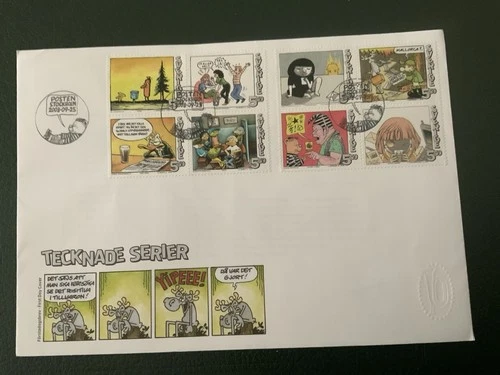 Sweden 2008 #2597-2597 Comic Strips - FDC