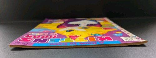 Lisa Frank Coloring Book Kittens 1996 Dalmatian Press Cute Kitty Cat Unused - Picture 7 of 10