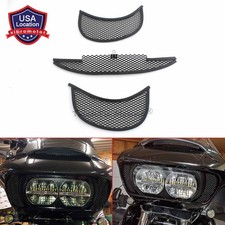 Fairing Block Vent Closure Mesh Screen Grill For Harley Road Glide FLTRX 15-23