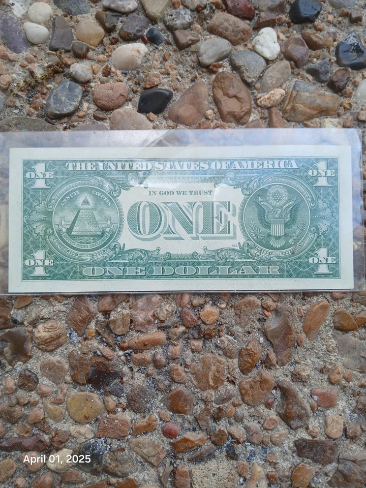 1957 $1 Silver Certificate ☆Star note☆ Uncircullated  - Image 2 of 2