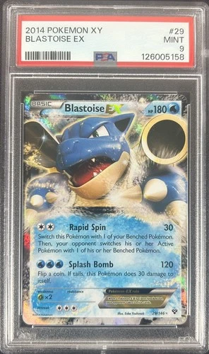 Blastoise EX 29/146 XY Holo PSA 9