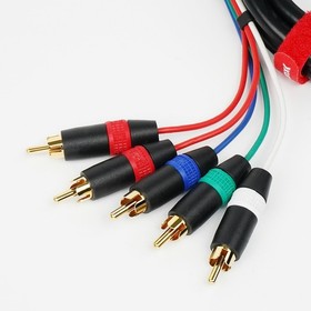 BITFUNX Dreamcast Component Cable Adapter - Supports RGBS/VGA to Black 