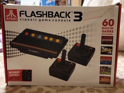 Genuine Atari Flashback 3 Classic with 60 Games Plug N Play Complete