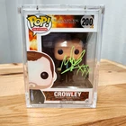⭐SUPERNATURAL FUNKO POP: Mark Sheppard signed/auto Crowley #200 VAULTED PIX-COA