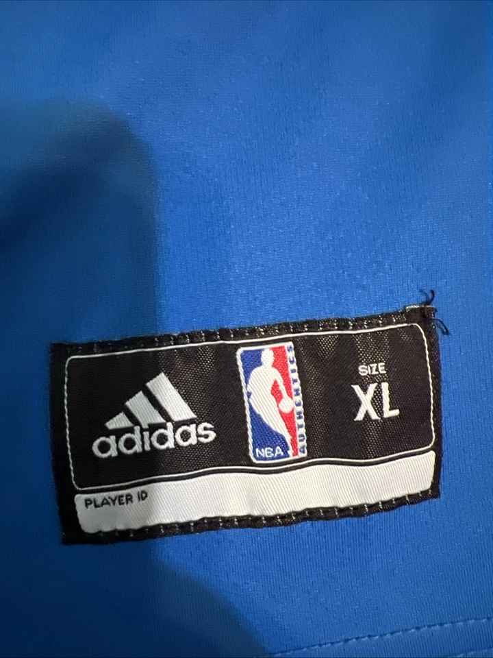 Adidas Kevin Durant Oklahoma City Thunder Jersey Men’s XL Basketball Blue Stain - Image 2 of 4