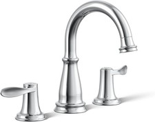 Kohler Bellera 1.2 GPM Widespread Bathroom Faucet with Clicker Drain 27380-4-CP