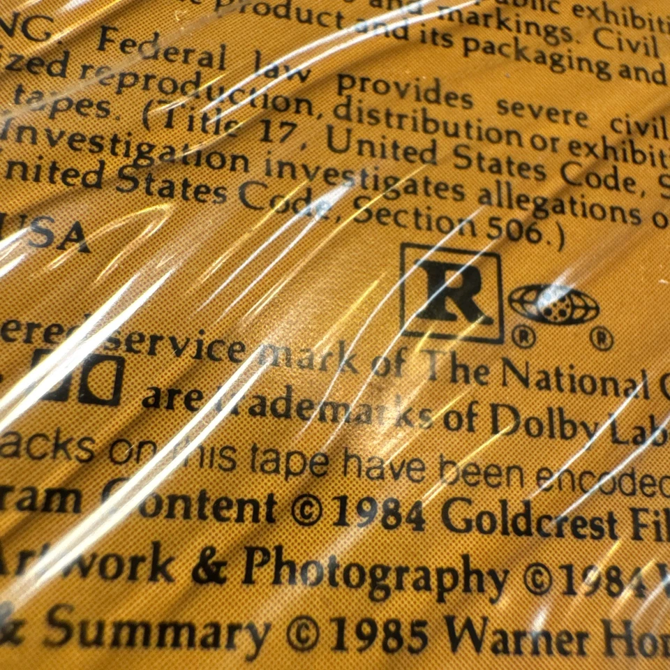 The Killing Fields 1985 Original Release Warner Home Video Clamshell VHS - Image 3 of 4