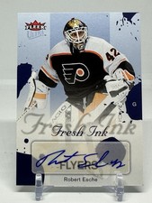 2005-06 Fleer Ultra - Freshink Robert Esche #FI-RE Blue /25 (AU)