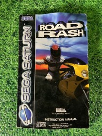 Road Rash Sega Saturn Video Game PAL UK Boxed, Complete Good Condition