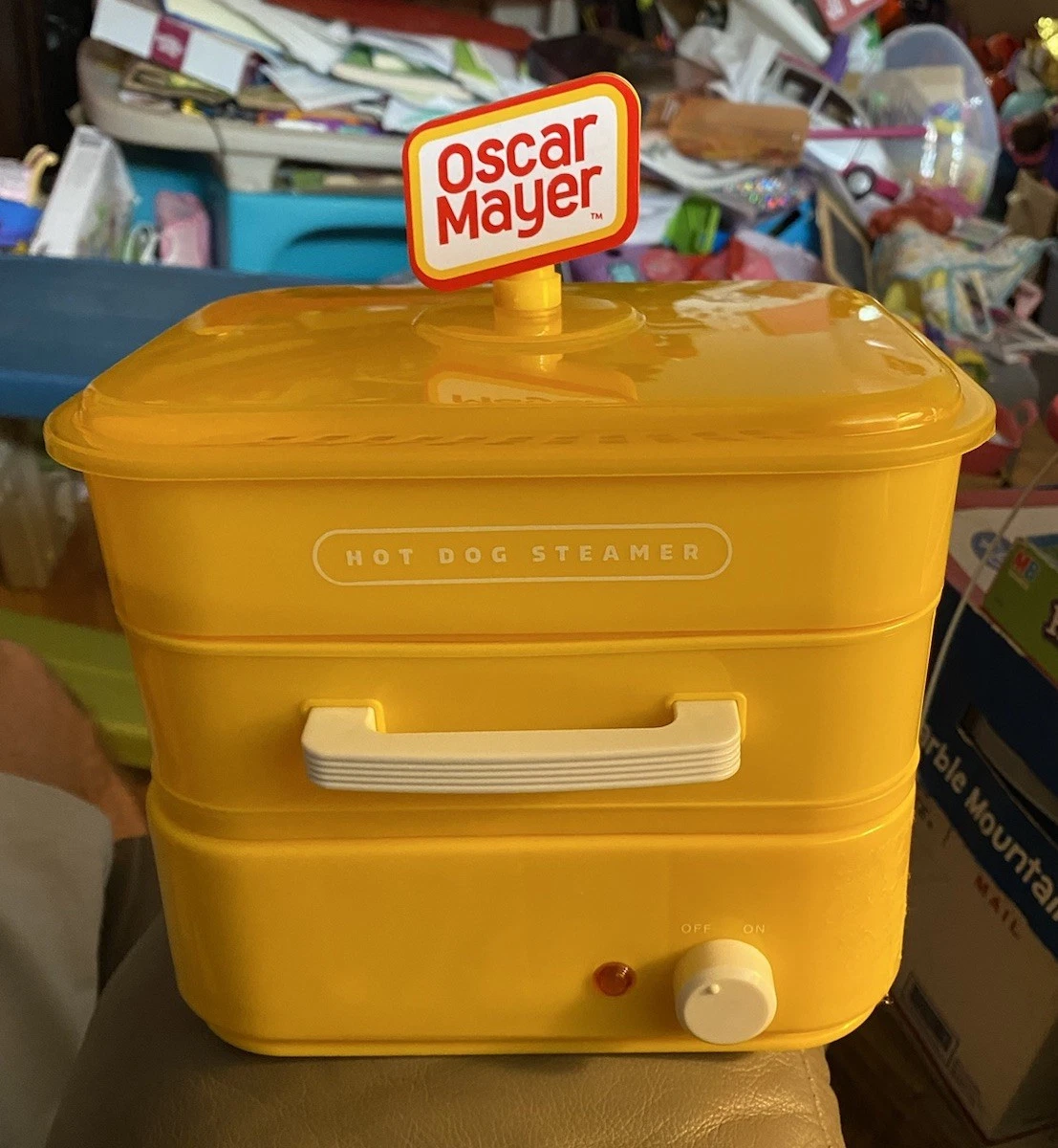 Oscar Mayer Diner-Style 8 Hot Dog Steamer & 4 Bun Warmer Preowned