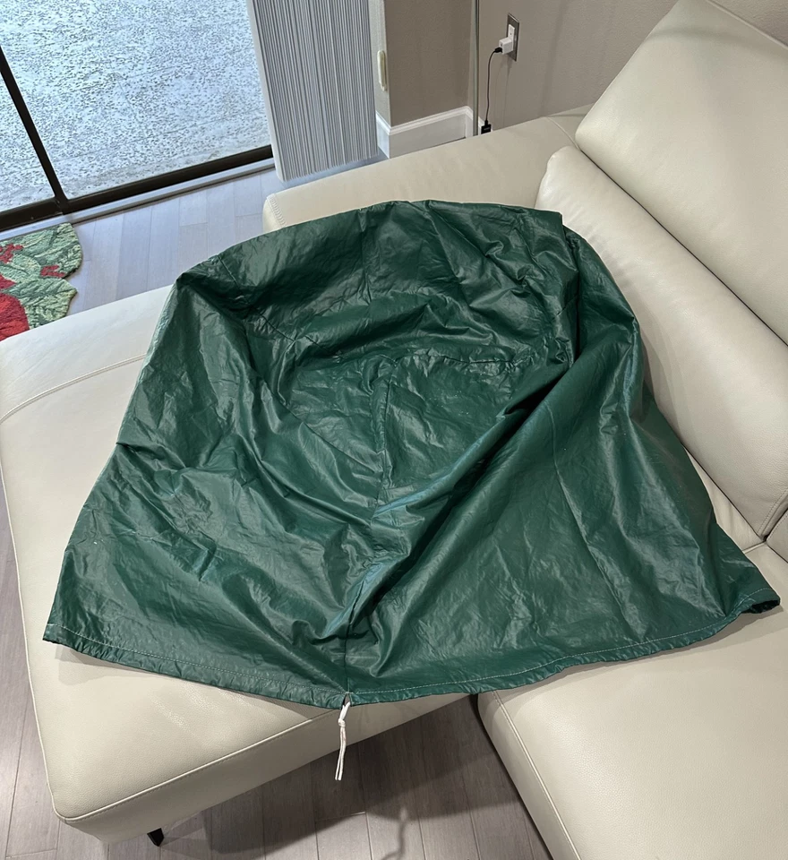 Cubierta de vinilo Big Green Egg Grill forro de tela (se adapta a XL / nido de huevo grande) OEM Foto 3 de 4